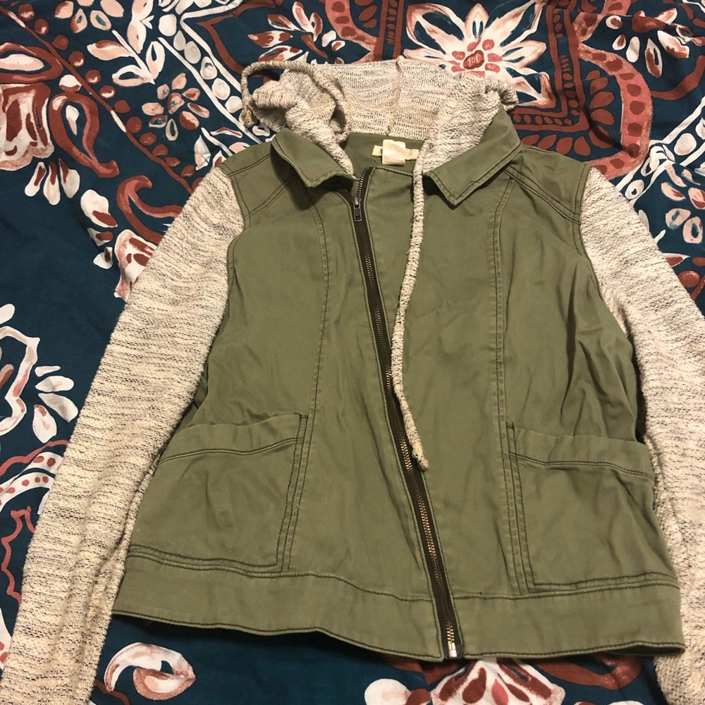 Moto style jacket